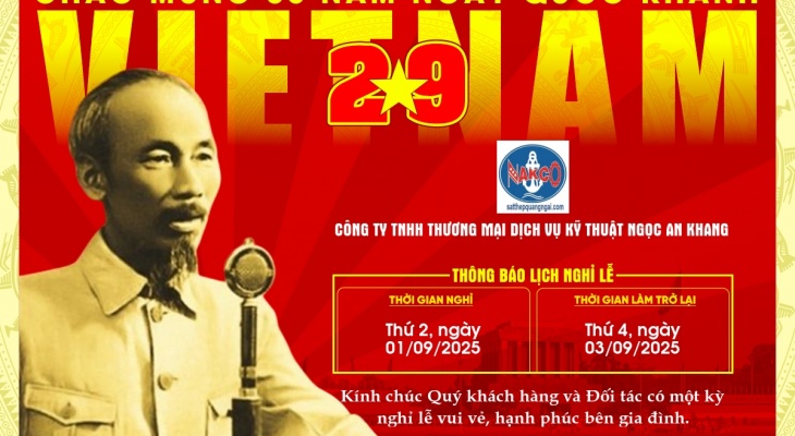 ✨THÔNG BÁO LỊCH NGHỈ LỄ QUỐC KHÁNH 2/9 